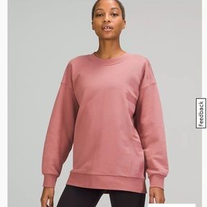 Lululemon Perfectly Oversized Crew Logo